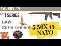 Taurus Rifle T4 14.5 Polymer 5.56 NATO MLOK AR-15 LAW Enforcement Review (Subtitle)