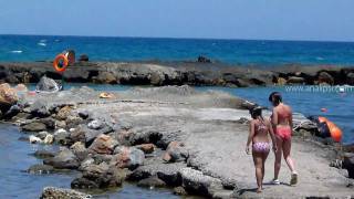 preview picture of video 'Analipsi Hersonisos STELLA VILLAGE  BEACH  , Kreta Summer 2011, 10-7-2011'