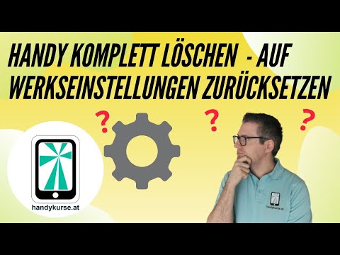Handy auf Werkseinstellungen zurücksetzen 04/25
