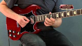 Video thumbnail for Gibson SG Standard 120th Anniversary Electric Guitar Heritage Cherry by Musician's Friend
