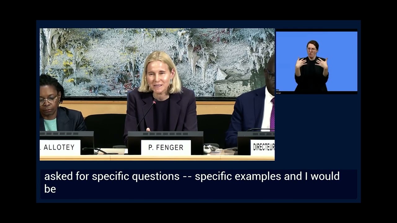 HRC61 High-Level Panel on Human Rights Mainstreaming: Pernille Fenger, Geneva Representation Office
