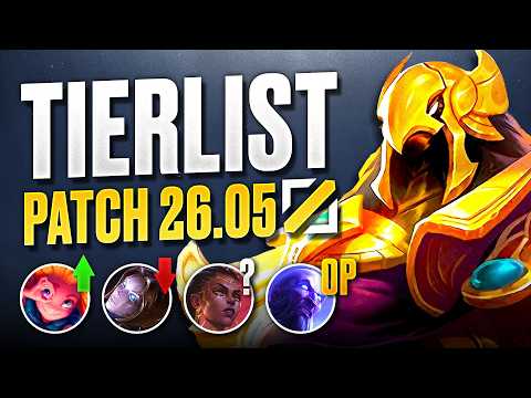 Patch 26.05, Midlane TIERLIST - New League of Legends Meta │ PATCHCAST