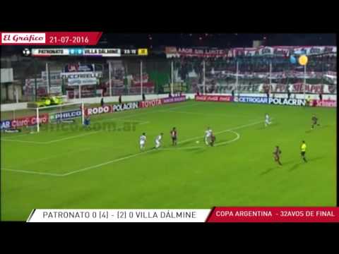 PATRONATO VS VILLA DALMINE ▪COPA ARGENTINA 2016 32AVOS DE FINAL▪~Gentileza EL GRAFICO~★MUNDO PATRON★