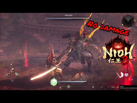 Nioh 3 Demo - Mezuki Boss No Damage Ps5