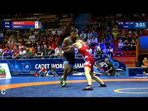 Qual. GR - 71 kg: Z. MEGALY (SVK) v. L. MAAFI (TUN)