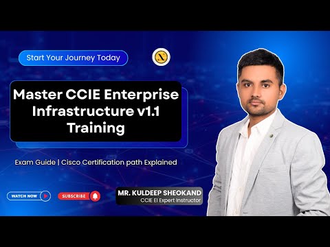 CCIE Enterprise Infrastructure v1.1 Exam Guide | Cisco Certification path Explained by Mr. Kuldeep