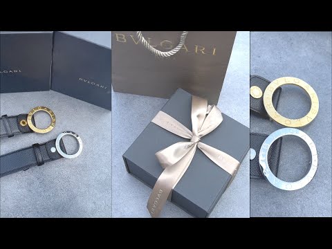 BULGARI Belt and B.Zero 1 Rings // UNBOXING and TRY ON