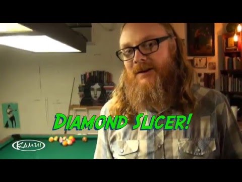 The Kamui 'Diamond Slicer' pool table tool