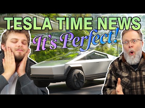 We Tested FSD 14.2 in a Cybertruck | Tesla Time News 551