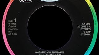 Katrina &amp; The Waves ~ Walking On Sunshine 1985 Purrfection Version