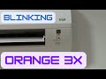 98 Daikin/Acson/York Aircond orange light blinking 3x