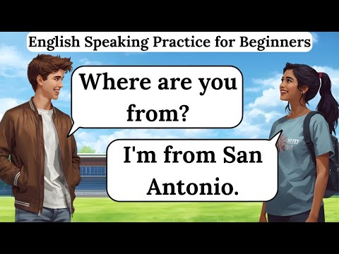 ✅ English Conversation for Beginners | Basic English Speaking Practice | Learn English