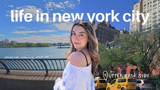 romanticizing a morning in nyc ✨ exploring the upper east side