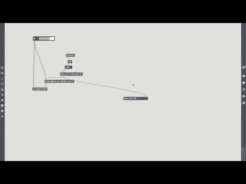 MAX msp 7: top down tracker using jit.slide
