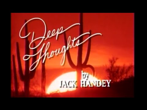 Best of SNL: Deep Thoughts By Jack Handey (Cowboy)