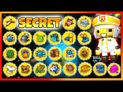 WOBBLY LIFE SPACE UPDATE SECRETS: Alle SIDE QUEST SECRETS & Outfits! 🚀👕