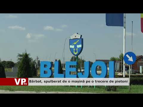 Bărbat, spulberat de o mașină pe o trecere de pietoni