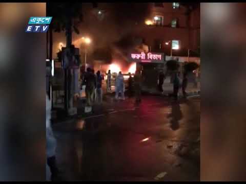 রাজধানীর ইউনাইটেড হাসপাতালের করোনা ইউনিটে আগুন