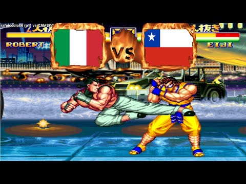 Art of Fighting 2- rafpiccolo86 (ITA) VS (CHL) CALISTO415 [aof2] [Fightcade] [Rematch] アートオブファイティング2