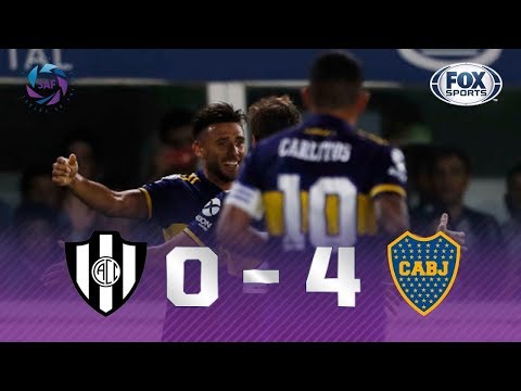 ATROPELO NA SUPERLIGA! Melhores momentos de Central Córdoba 0 x 4 Boca Juniors