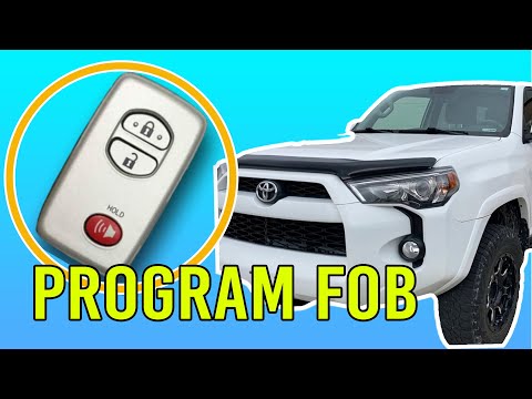 How To Program Toyota Smart Key Fob [EASY...