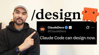 Anthropic just launched /design for Claude Code (it's awesome)