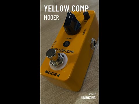 Mooer Yellow Comp Optical Compressor 2022 - Yellow gloss image 7