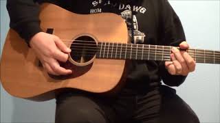 Video thumbnail for Martin DX1 - Dreadnought Acoustic Guitar by partimejohnny