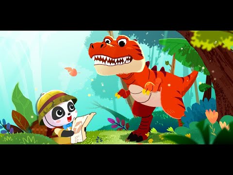 Baby Panda's Dinosaur World Video