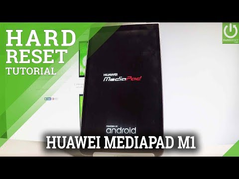 HUAWEI MediaPad M1 Hard Reset / Restore Android / Wipe Data