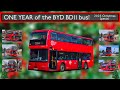 ONE YEAR Of The BYD BD11 EBus In London Christmas Special 2025