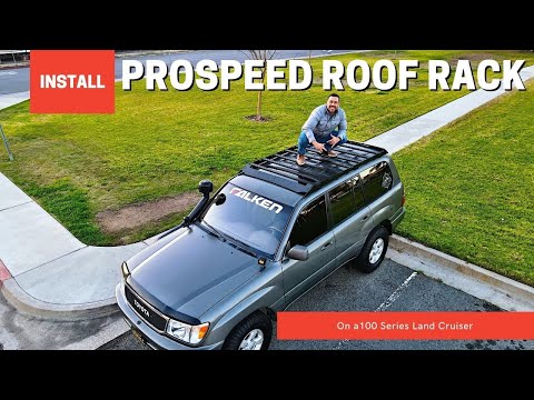 Prospeed Roof Rack 100 Series Land Cruiser / LX470 Install 4K