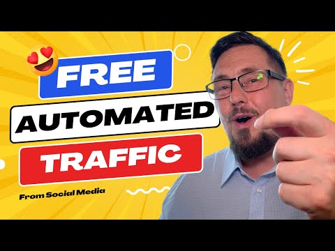 Automated FREE TRAFFIC From Social Media For A Year