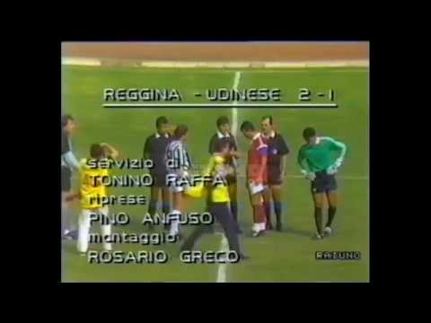 REGGINA-UDINESE 2-1 SERIE B 1988-89 1°GIORNATA