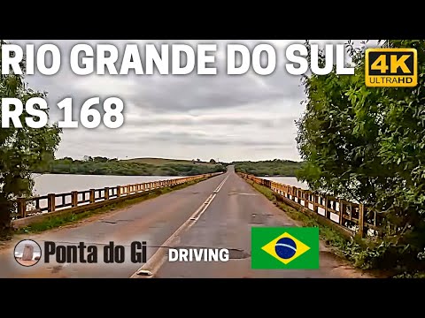 RUTA 168 BRASIL desde São Luis Gonzaga a ROQUE GONZALEZ SIERRAS de RIO GRANDE DO SUL 4k #driving