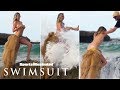 Watch Kate Upton Get Swept Away During Topless Photoshoot Candids Sports Illustrated Swimsuit