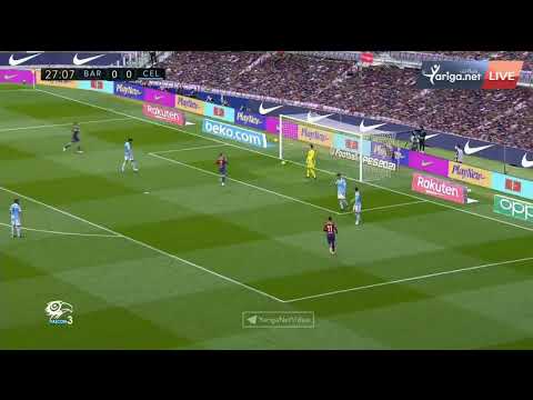 Messi header goal vs celta vigo 16 may 2021