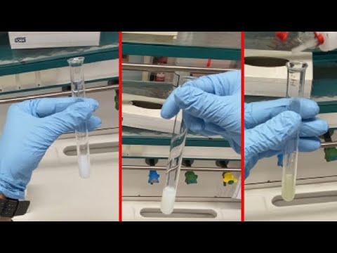 Nachweis der Halogenide mit Silbernitrat