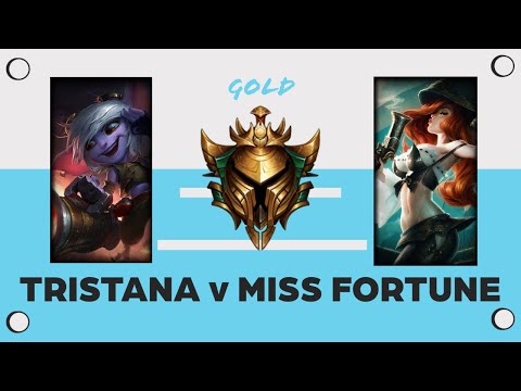 Gold - Tristana vs Miss Fortune - Wild Rift Gameplay