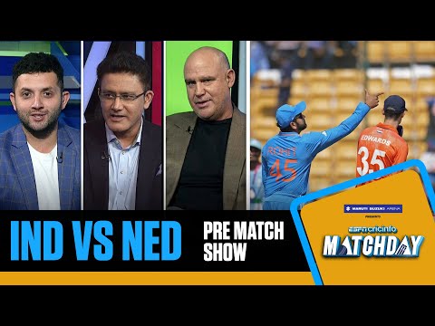 Matchday LIVE: CWC23: Match 45 - IND vs NED buildup + Team of the Tournament