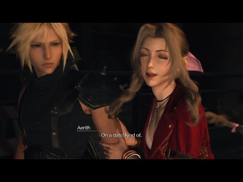 FINAL FANTASY VII REBIRTH: Aerith makes Tifa Jealous by telling her she went on a date with Cloud