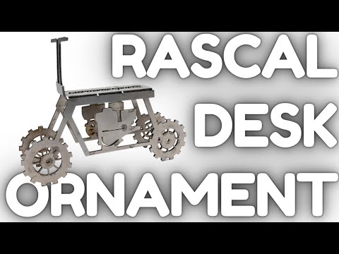 Lil' Rascal Minibike 3D Desk Ornament