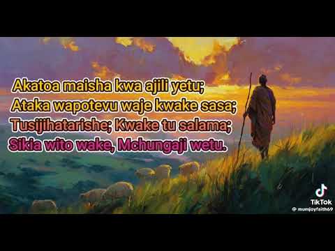 NYIMBO ZA KRISTO NO. 105. MCHUNGAJI MPENZI.