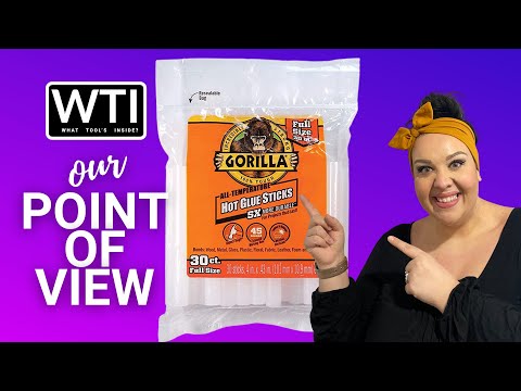Gorilla Hot Glue Sticks - WTI product video review