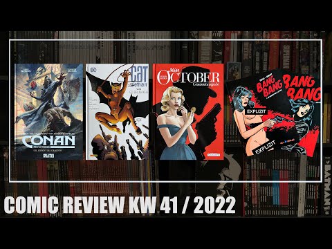 Comic Review 41 / 2022: Conan der Cimmerian, Catwoman von Ed Brubaker, Miss October GA, Bang Bang