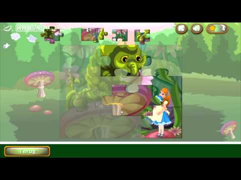 Alice in Wonderland Puzzle Video