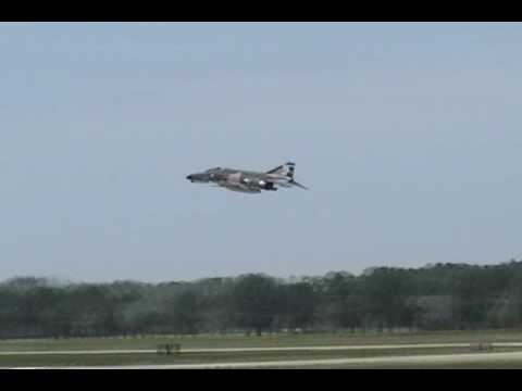 Langley AFB Airshow 2009 - F-4 Phantom flyby