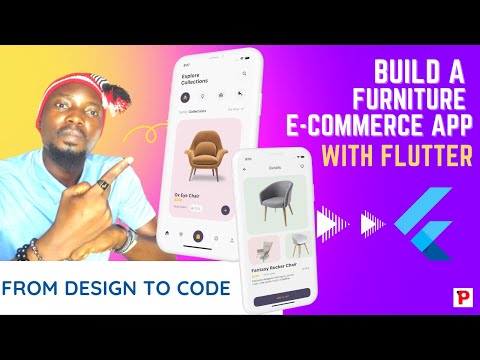 #Flutter | build a furniture e-commerce app in flutter - UI & Animation speed code