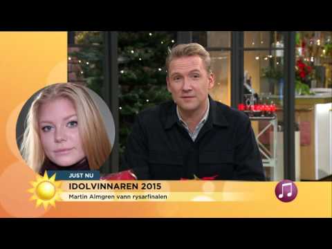 Vinnaren Martin Almgren dagen efter finalen i Idol: "Man är lite tom" - Nyhetsmorgon (TV4)