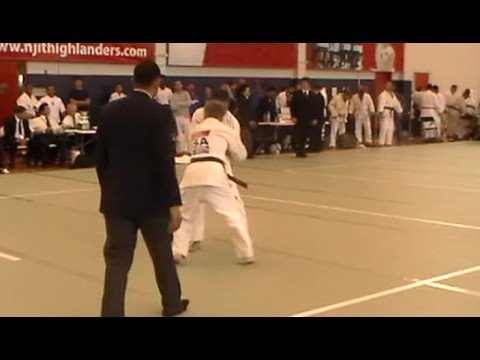 Neldo J.R. Angeles vs  Max Benjamin 60 kg East Coast Judo Championship 2008